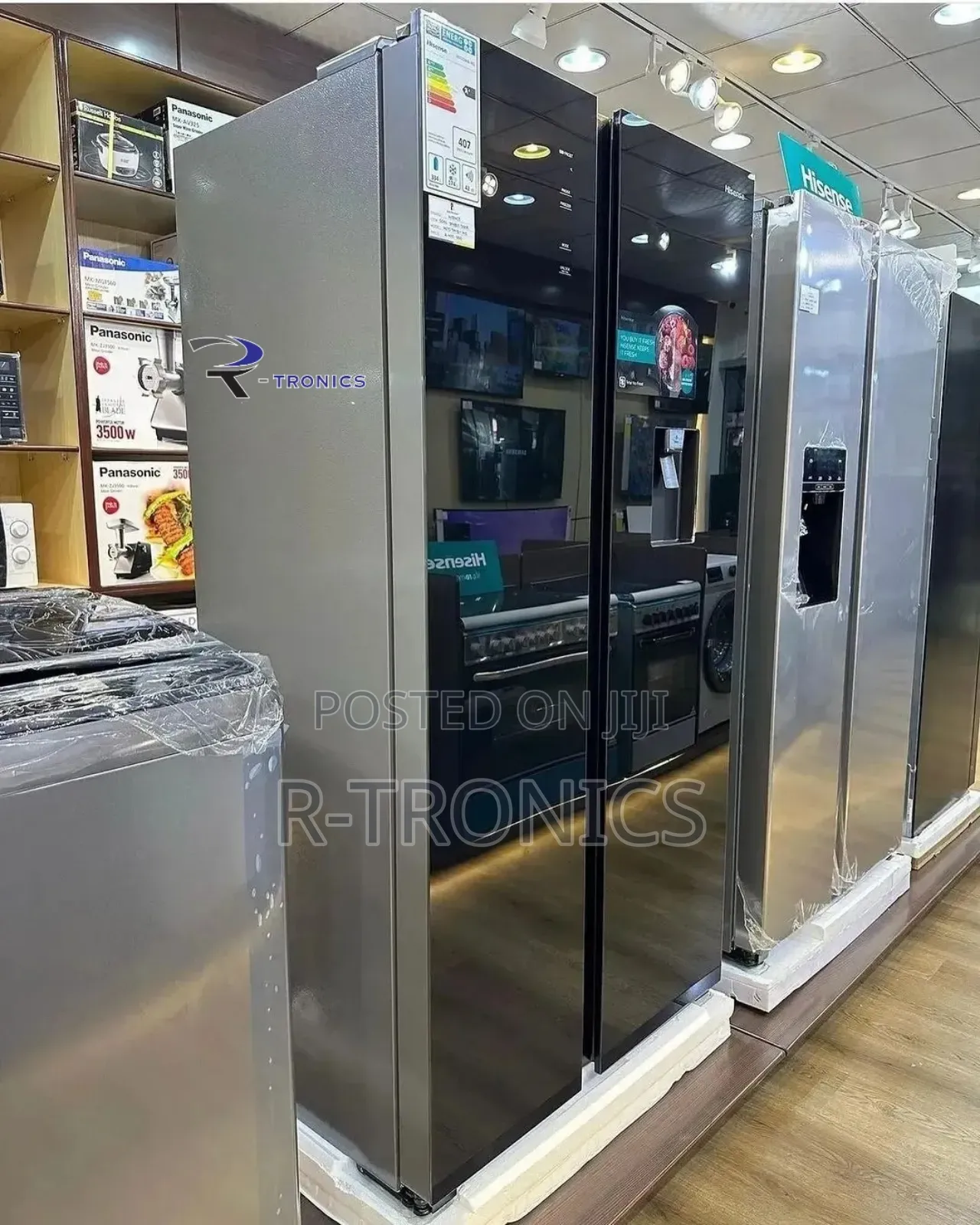 Hisense Fridge Side by Side LED Digital Displaytouch Control