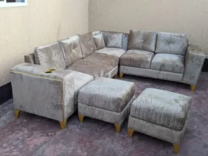 Spring Na Fiber Sofa Set