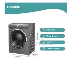 Hisense Washing Machine Kg 12 Front Loader Automatic