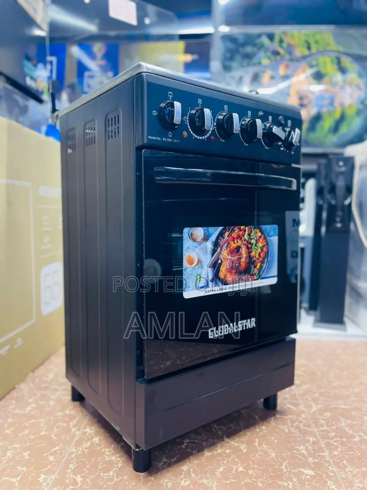 GLOBALSTAR COOKER 50*50 / 3gas+1electr