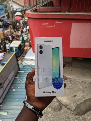 New Samsung Galaxy A06 64 GB Black