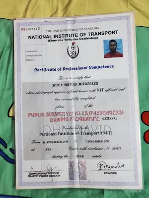 Ombi La Kazi Ya Udereva