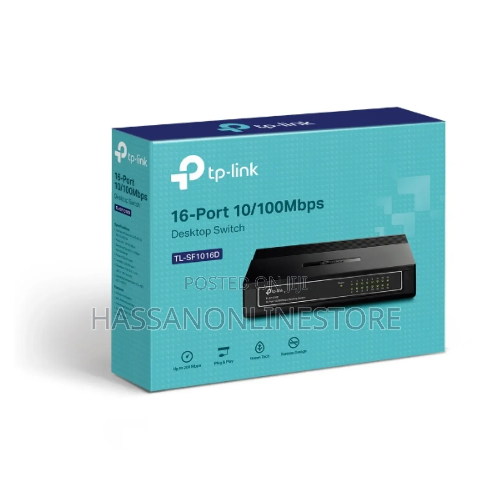 Tp-Link TL-SF1016D 16-Port 10/100mbps Desktop Network Switch