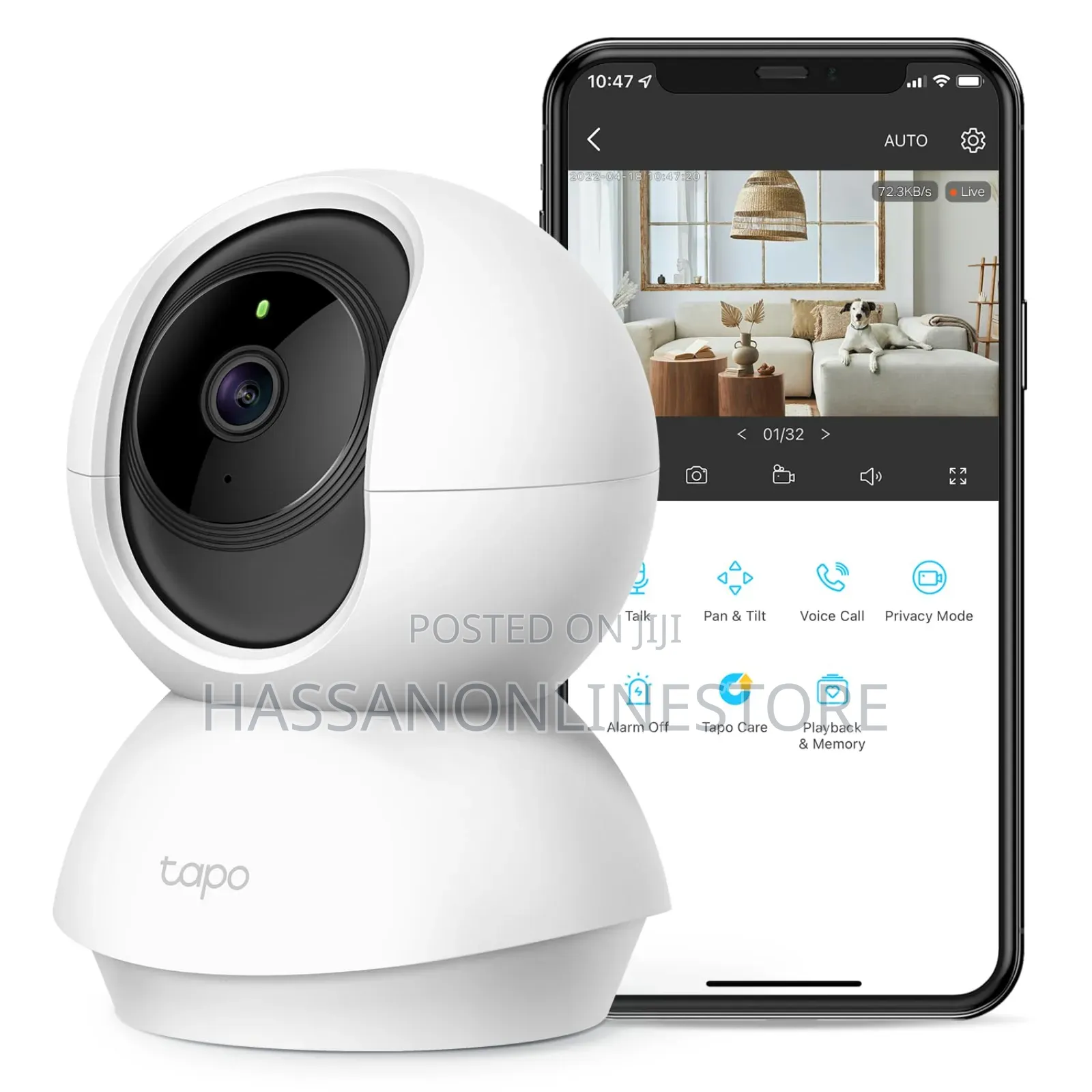 Tp-Link Camera C210, Pan/Tilt Home Security Wifi Camera