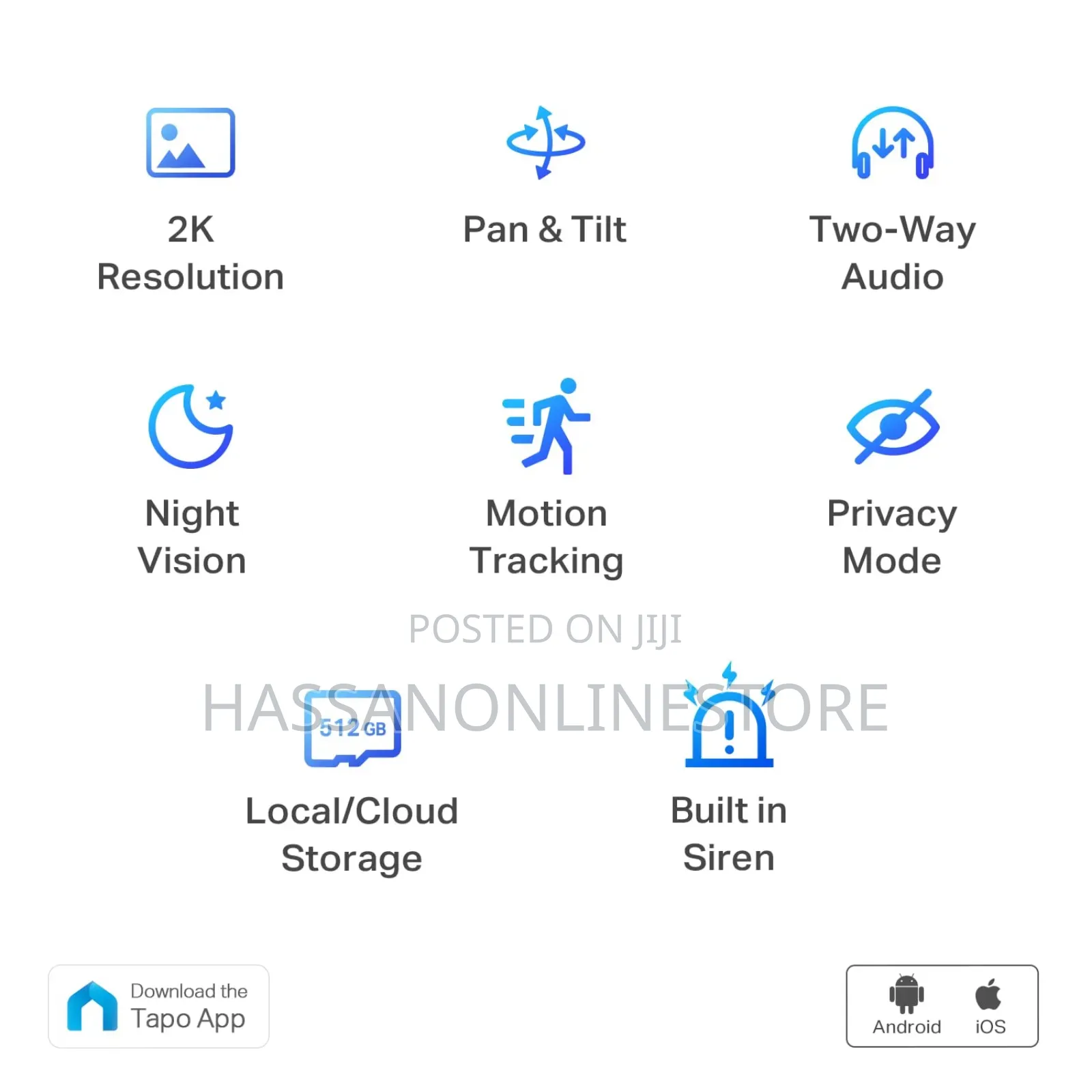 Tp-Link Camera C210, Pan/Tilt Home Security Wifi Camera