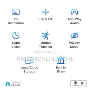 Tp-Link Camera C210, Pan/Tilt Home Security Wifi Camera