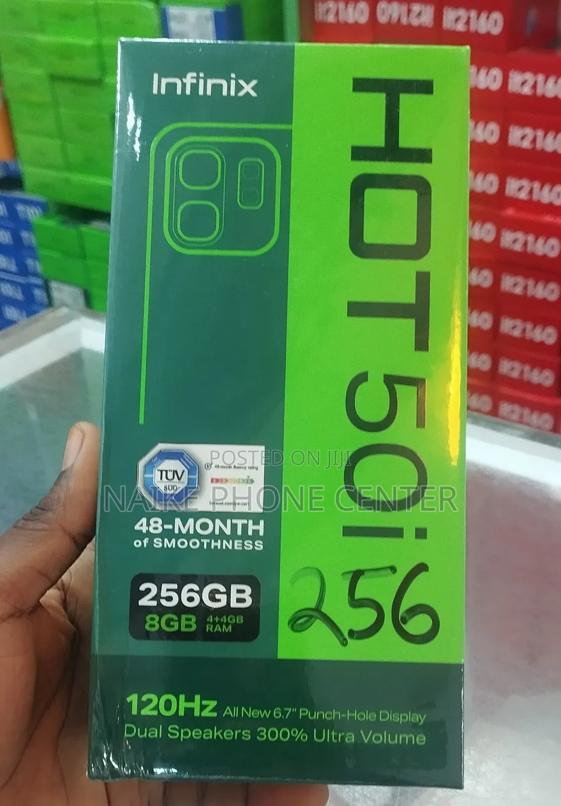 New Infinix Hot 50i 256 GB Green