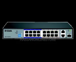 D-Link 16-Port 10/100 Long Range Poe Switch Des-F1016p-E