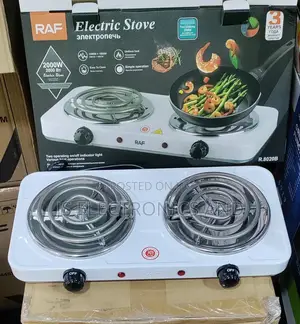 Electric Stove RAF, 2000W With Coil Jiko La Kupikia Plate 2