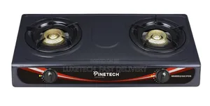 Pinetech Gas Stove 2 Burners (Metal) Jiko LA Gesi