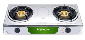 Trophacom Gas Stove 2 Burners Hard Metal Body/Jiko LA Gas