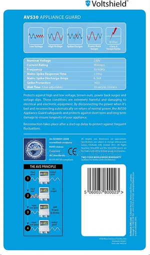 Automatic Voltage Switcher/Regulator Avs 30 For Electronics