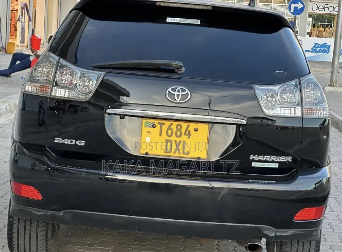 Toyota Harrier 2007 Black