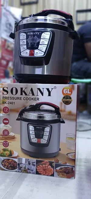 SOKANY Electric Pressure Cooker Non-Stick 6 Liter 1000W