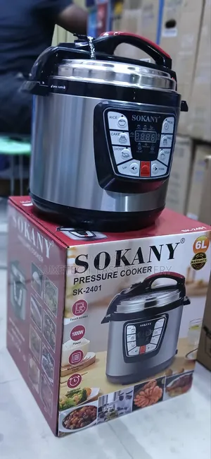 Sokany Digital Pressure Cooker 6L Heavy Duty
