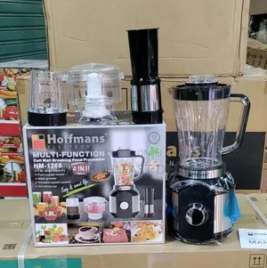 Hoffman 4 in 1 Multi-Function Blender Food Processor