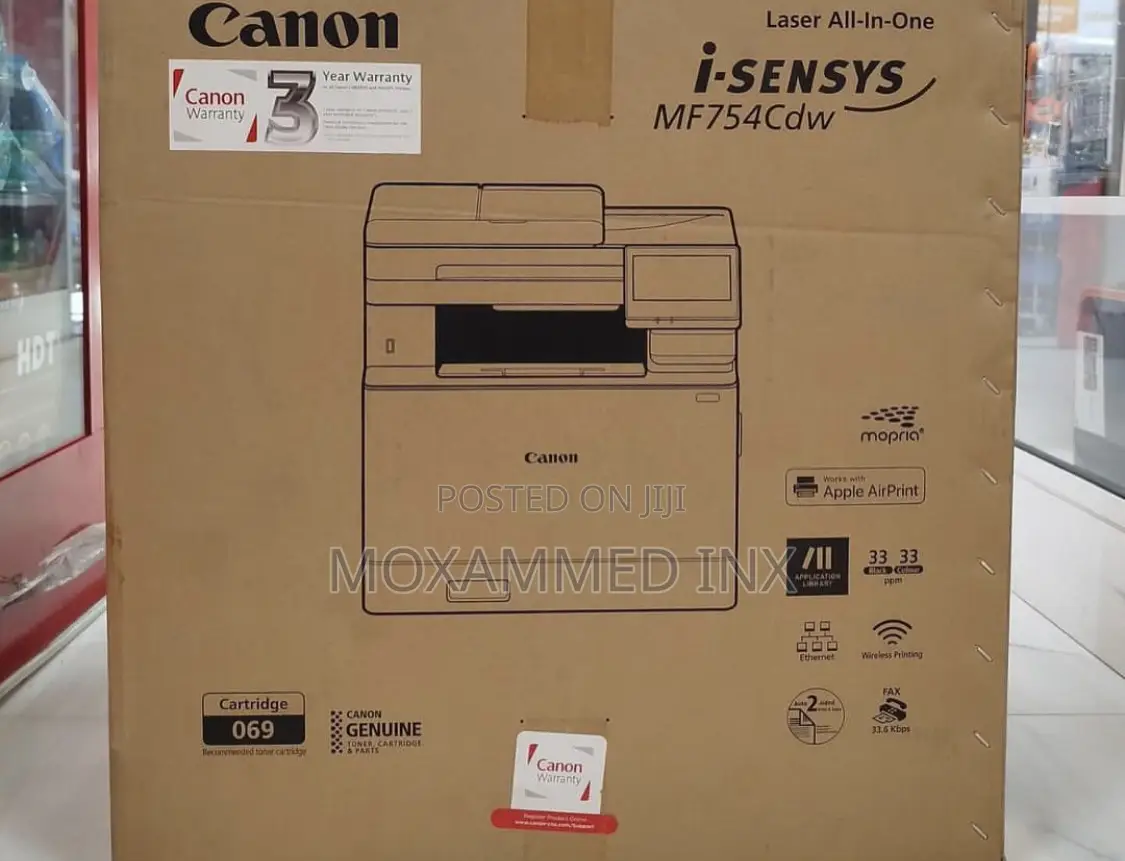 CANON I-Sensys Mf754cdw Multi-Function Colour Series