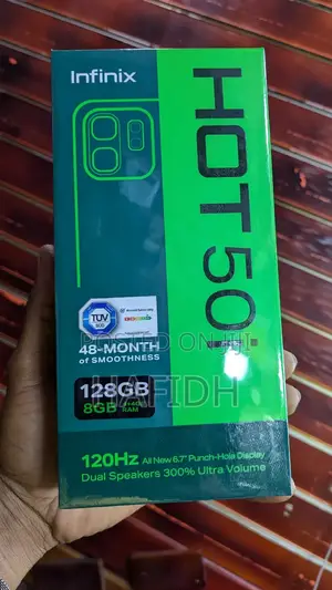 New Infinix Hot 50i 128 GB Black