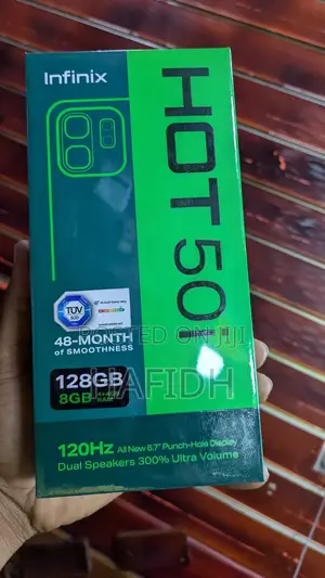 New Infinix Hot 50i 128 GB Black