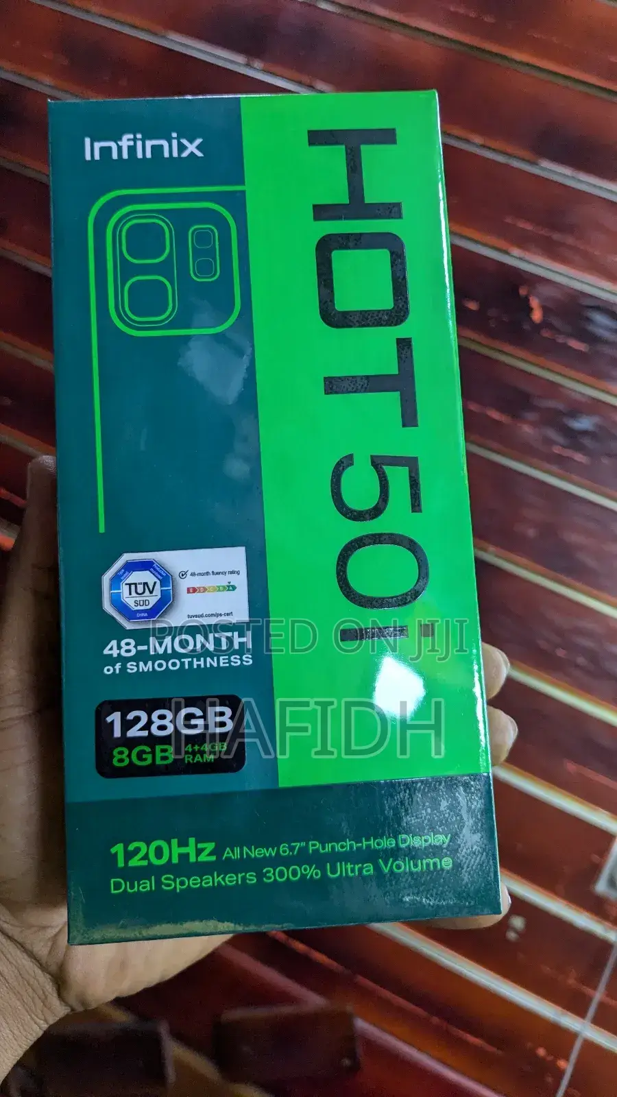 New Infinix Hot 50i 128 GB Black