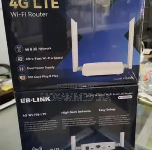 LB-LINK 4G LTE ROUTER - CPE350EU 2 Antenna Sim Card Slot Wi