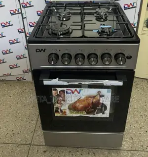 Digiwave Cooker 3 Gas 1 Electric Hob + Electric Oven 60x60cm