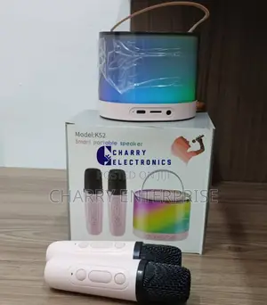 Smart Portable Karaoke Mini Bluetooth Speaker With 2 Mic