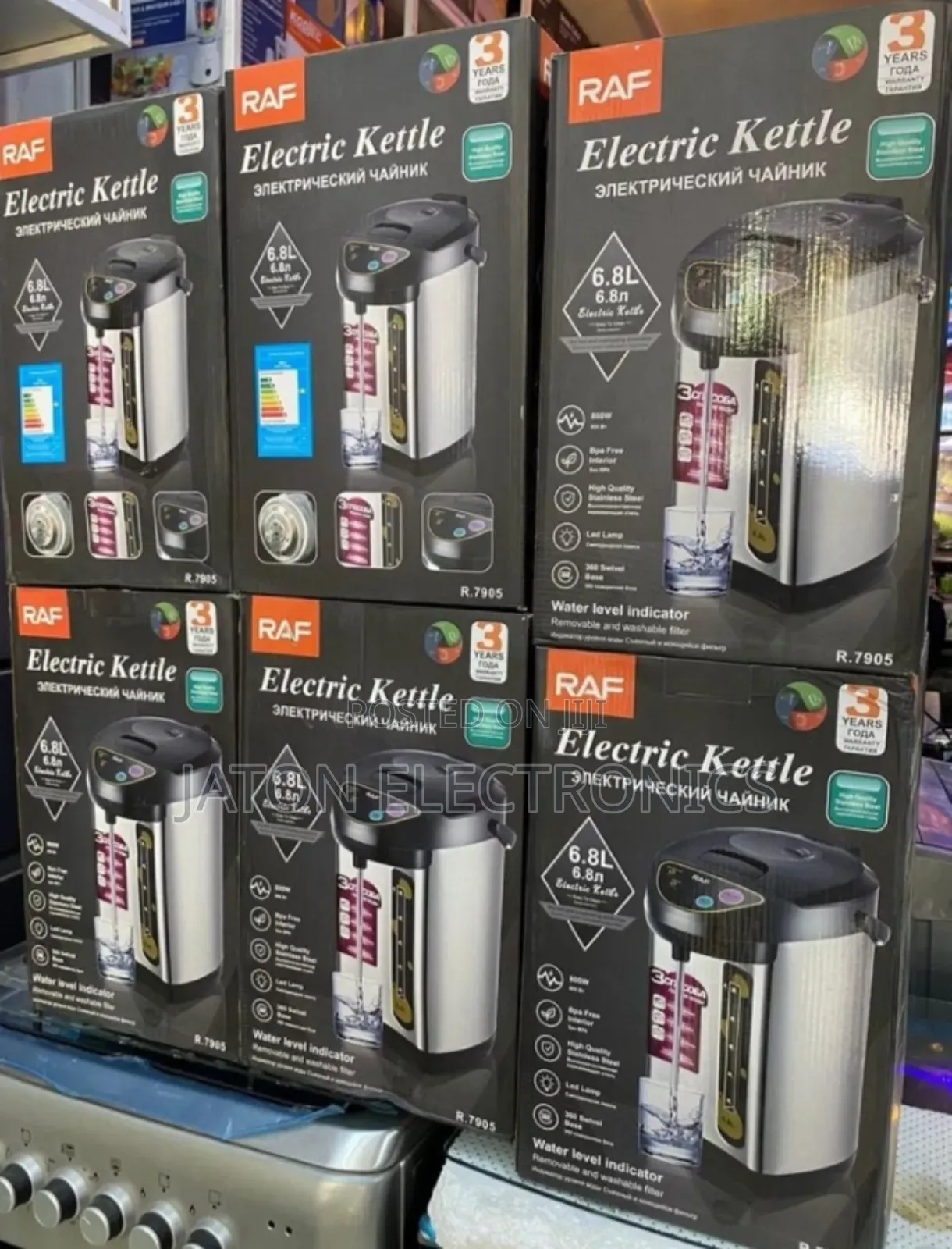 Raf Digital Electric Kettle With Water Dispenser6.8L