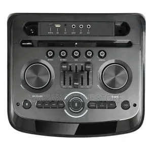 Party Trolley Speaker + With 2 Microphones