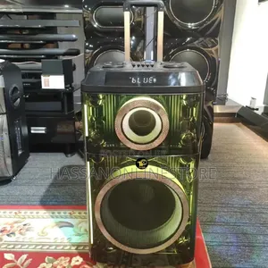 Party Trolley Speaker + With 2 Microphones