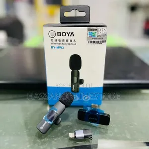 Boya BY-MW3 Wireless Microphone for iPhone Android User