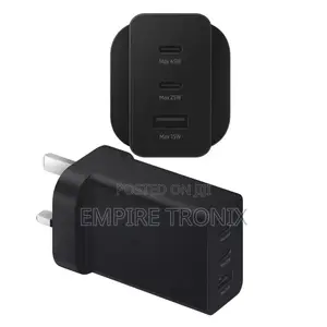Official Samsung Charger 65W Super Fast Adapter Trio