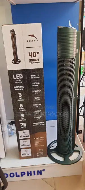 Smart Tower Fan Large Area Coverage