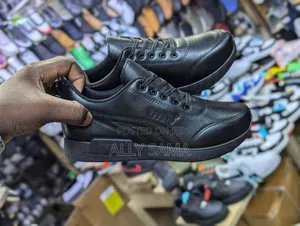 Unisex School Shoes Black Fulk