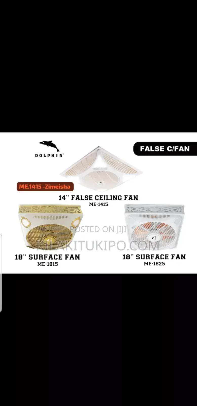 Dolphin Surface Box Fan