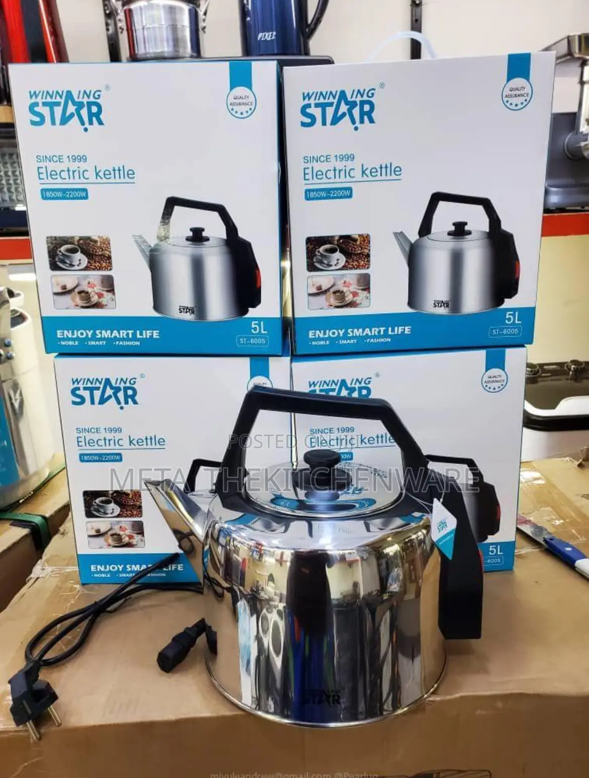 Winning Star Electric Water Kettle 5L