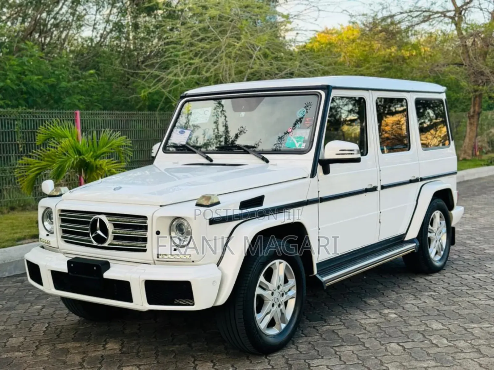 Mercedes-Benz G-Class G 350 d 2016 White