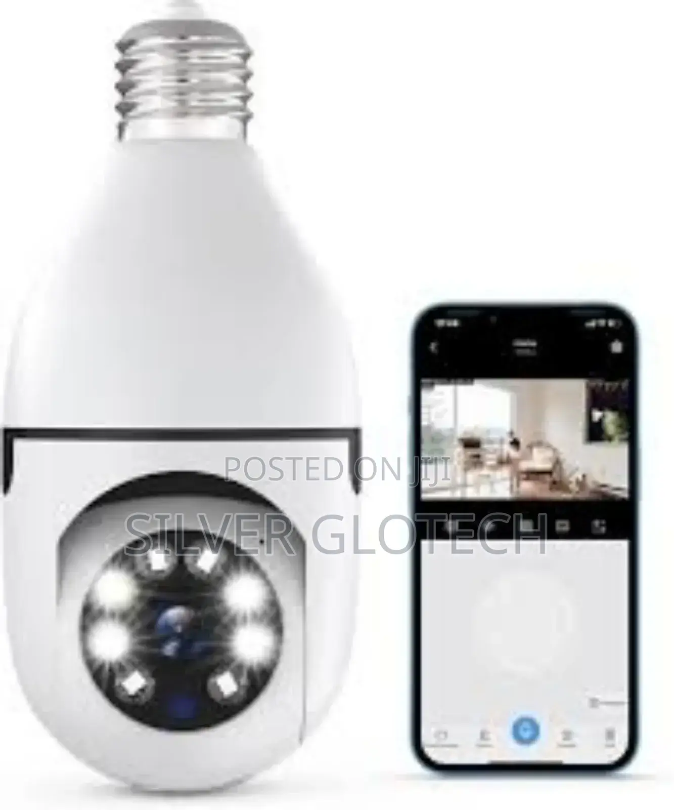 CCTV Bulb Camera Unaona Kupitia Simu Pia