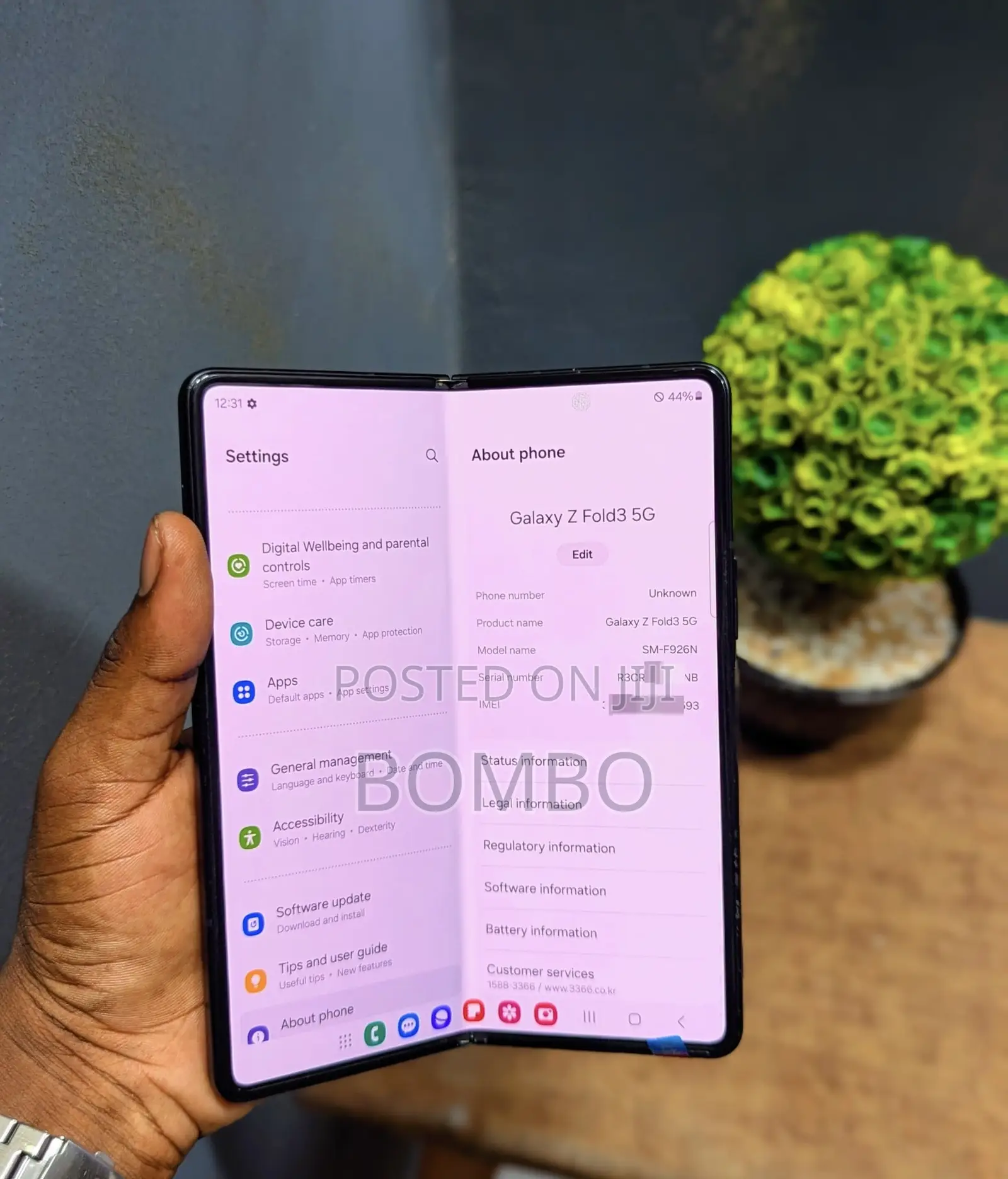 Samsung Galaxy Z Fold 3 512 GB Black