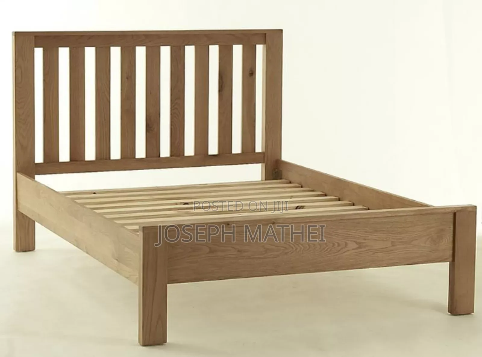 Kitanda Simple Mbao 5x6