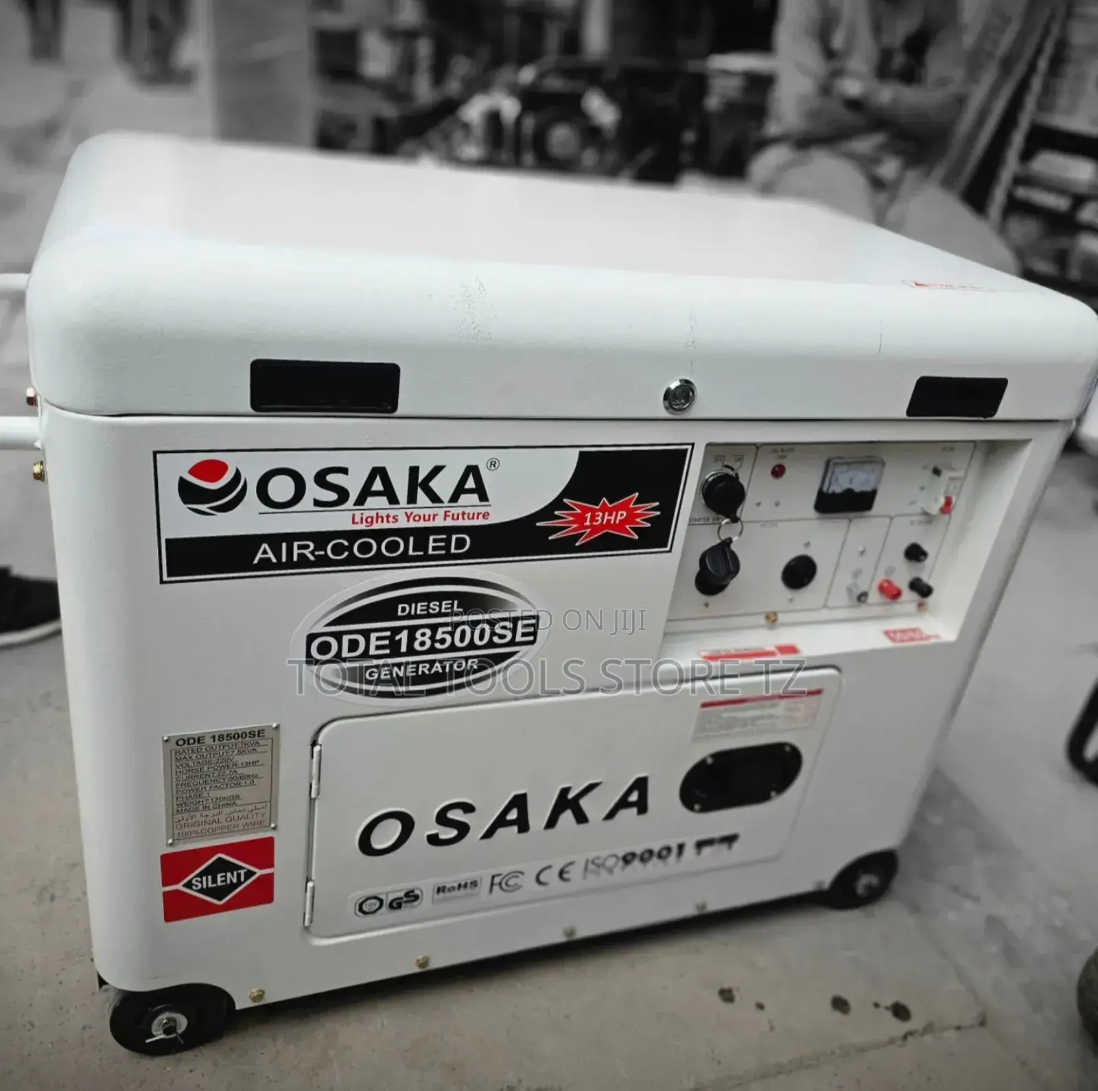 Osaka DIESEL Generator Ode18500se 7.5kva