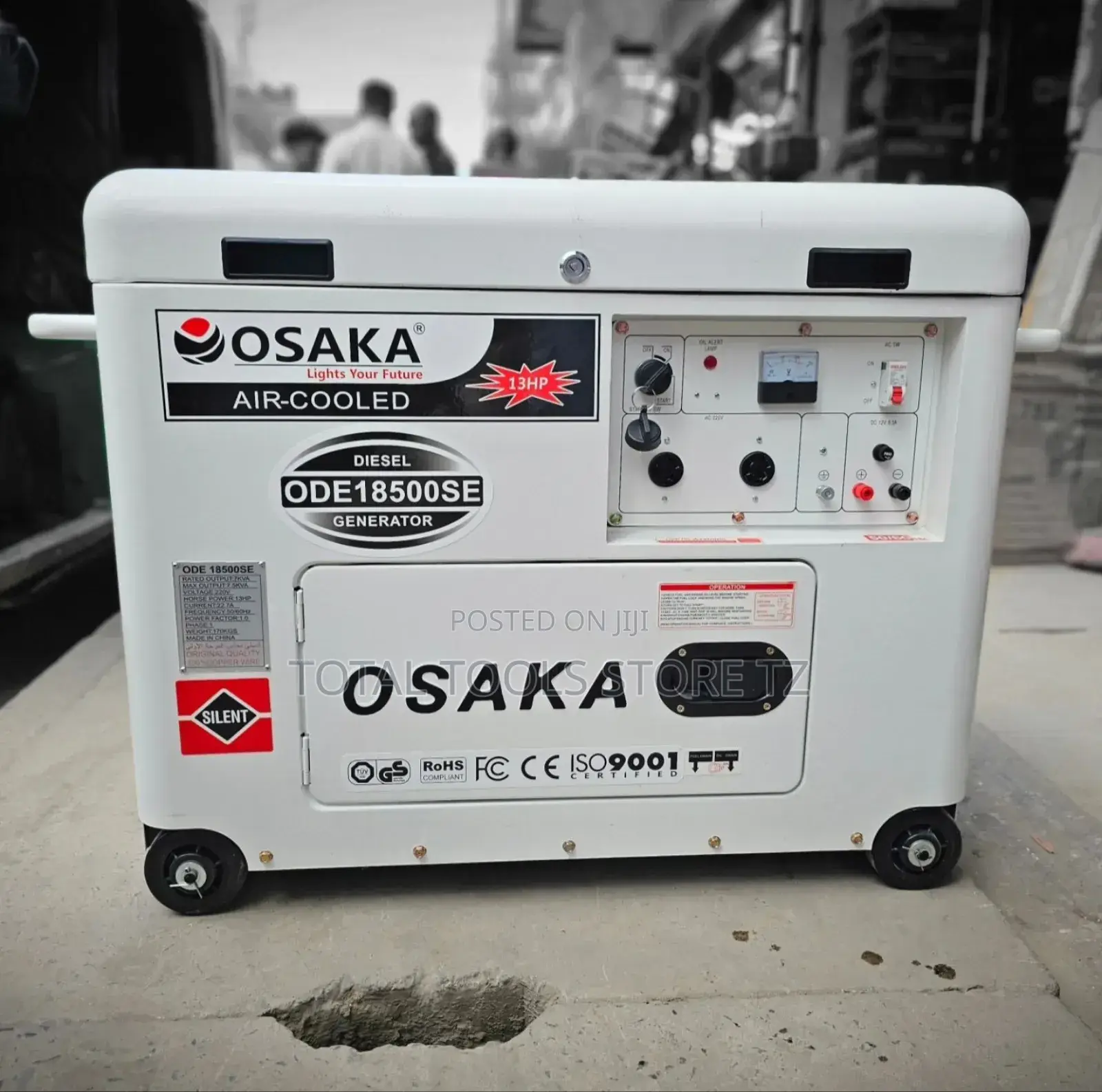 Osaka DIESEL Generator Ode18500se 7.5kva