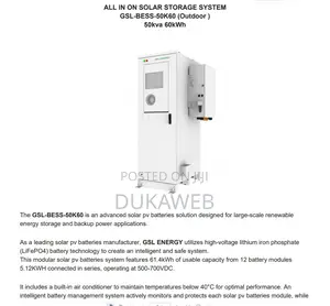 DEYE Solar Generator 50kva 60kwh