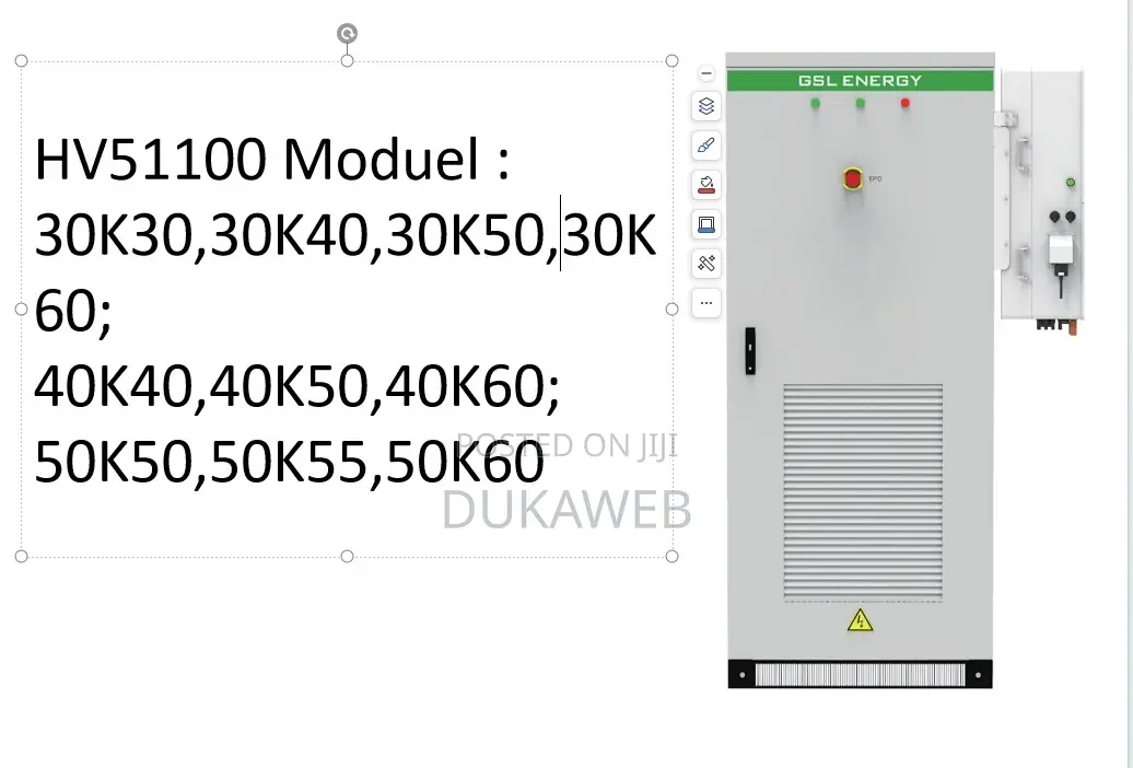 DEYE Solar Generator 50kva 60kwh