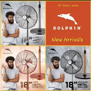 Metal Standing Fan 18 Inch