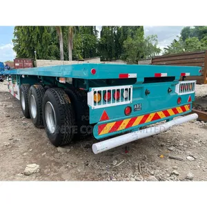 Brand New Flatbed Trailer INAUZWA Ipo Dar Es Salaam.