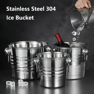 Stainless Steel Ice Bucket 8L