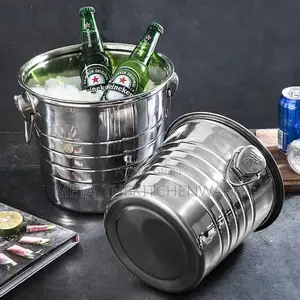 Stainless Steel Ice Bucket 8L