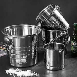 Stainless Steel Ice Bucket 8L