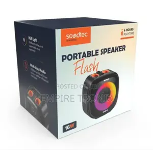 Porodo Soundtec Portable Bluetooth Speaker 16W - Black